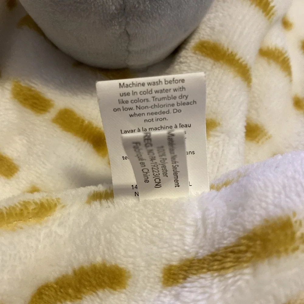 LILA AND JACK DISCONTINUED PLUSH HIPPO LOVEY‎ SECURITY BLANKET